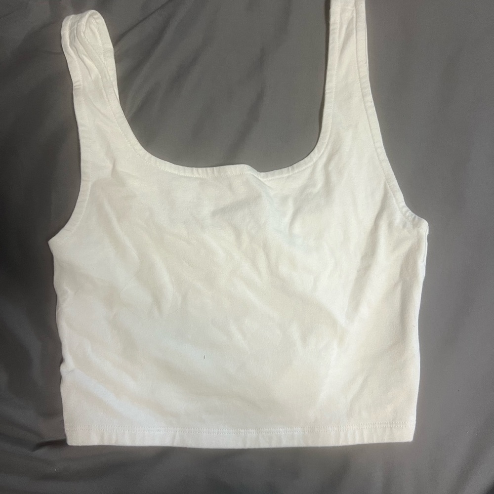 White American Eagle Tank Top